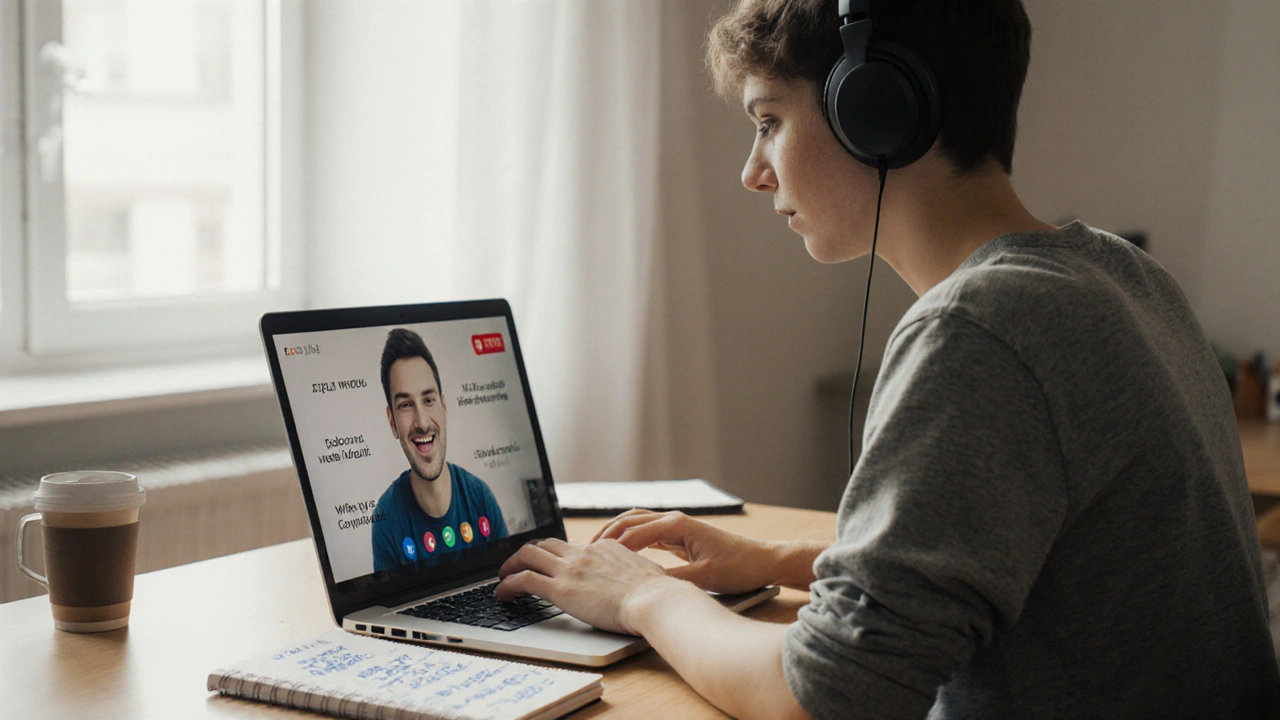 Jak efektivně trénovat mluvení v angličtině online