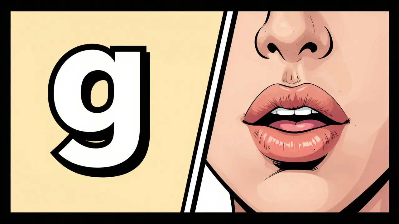 Digraf GU s tichým U a U jako W